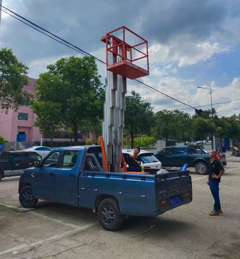 昆玉车载铝合金式高空作业车
